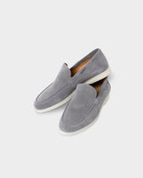 MONACO YACHT SUÈDE LOAFERS - GRIJS