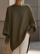 Aurélie oversized gebreide trui – knusse elegantie voor elke dag