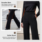 Elegancia pantalon met hoge taille – Een slank silhouet, dag in dag uit
