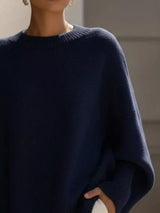 Aurélie oversized gebreide trui – knusse elegantie voor elke dag