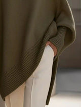 Aurélie oversized gebreide trui – knusse elegantie voor elke dag