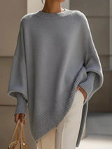 Aurélie oversized gebreide trui – knusse elegantie voor elke dag