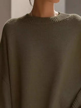 Aurélie oversized gebreide trui – knusse elegantie voor elke dag