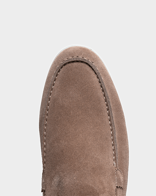 MONACO YACHT SUÈDE LOAFERS - BEIGE