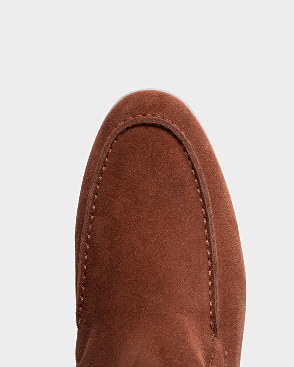 MONACO YACHT SUÈDE LOAFERS - BRUIN