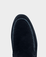 MONACO YACHT SUÈDE LOAFERS - ZWART