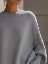 Aurélie oversized gebreide trui – knusse elegantie voor elke dag